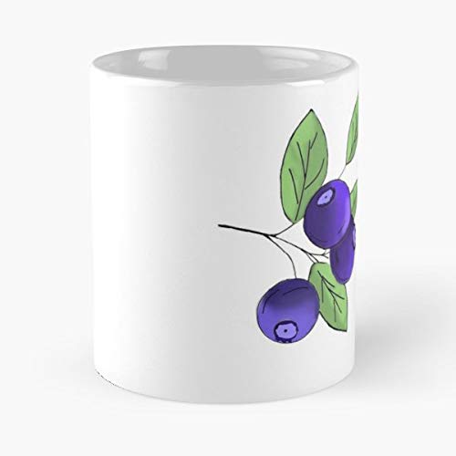  Online App Blueberry Blue Coffee Mugs Unique