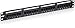 TRENDnet 24-Port Cat6 Unshielded Wallmount or Rackmount Patch Panel, Compatible with Cat 3/4/5/5e/6 Cabling, TC-P24C6 primary