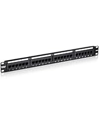 Parche de panel de 8 puertos Cat5 5e TRENDnet para montar en pared o estanterías, sin blindaje, NA