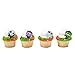 Monster Cupcake Rings - 24 pc