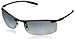 Ray-Ban Men's RB8305 Fiber Rectangular Sunglasses, Light CaRBon/Grey Polarized, 63 mm