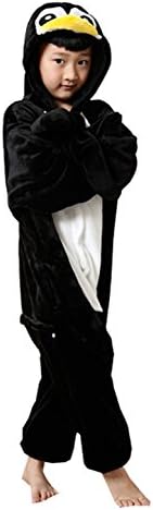 Km Kids Animal Costume Penguin Sleeping Wear Kigurumi Pajamas (XXL)