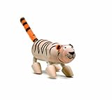 Anamalz Wild Tiger Wooden Toy