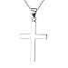 POPLYKE Cross Necklace Sterling Silver Pendant for Men Women (18)