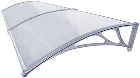 Overhead Clear Door Window Awning Transparent Polycarbonate Window Shelter Front Door Hotel Porch