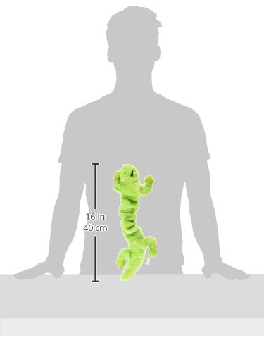 Zanies Bungies Gecko Dog Toys, Green, 16"-24"