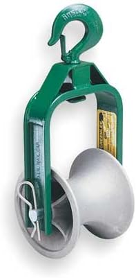 GREENLEE Cable Puller Sheave, Hook Type, 24 In
