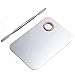 Your Choice New Stainless Steel Professional Pro Cosmetic Makeup Palette Spatula Makeup Artist Tool for Mix Foundation Shades (150x100MM)
