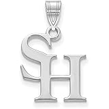 LogoArt Sterling Silver Sam Houston State University Medium Pendant