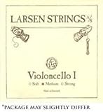 Larsen up to 16.5" Viola A String Medium Aluminum/Steel Ball-End