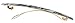 France Luxe Long & Skinny Barrette, South Sea - Classic French Design For Everyday Wear