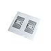 YARONGTECH-20pcs Impinj MONZA F43 6C 860~960MHZ small size UHF RFID Inlay tag