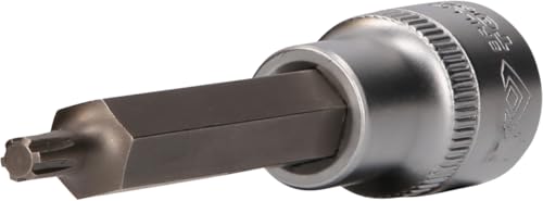 BRILLIANT TOOLS BT022730 Douille RIBE 1/2", longueur 100 mm, M5 [Powered by KS TOOLS]