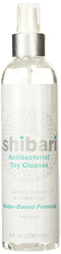 Shibari Antibacterial Toy Cleaner, 8oz Spray Bottle