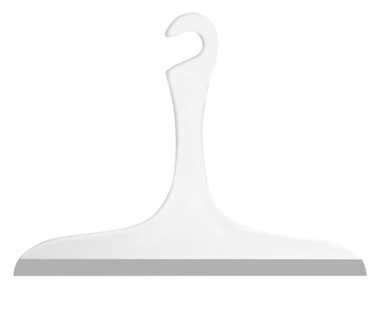 RIDDER Ducky Shower Squeegee Window Squeegee ABS (Acrylonitrile Butadiene Styrene), White, Approx. 20 x 23 x 2.8 cm