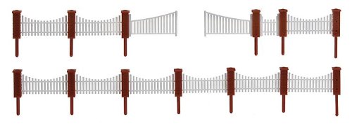 Faller 180429 Front Garden Fencing (L:385Mm) Iv