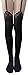 AM Landen Sexy Rose Garter Mock Thigh High Pantyhose Small Size