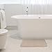 GRAND ERA Memory Foam Bath Mat Non Slip Absorbent Super Soft Velvet Microfiber Plush Shower Bathroom Rug Carpet, 16