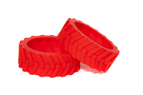 Sphero Ollie Monster Tyres Designed for Traction By Hexnub (Red)