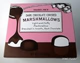 Trader Joe's Dark Chocolate Covered Marshmallow (Pack of 3)