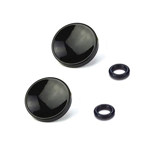 LXH 2 PCS Black Metal Concave Surface Camera Soft Release Button Finger Touch for Fujifilm XT20 X100F X-T2 X100T X-PRO2 X-T10 X-PRO1 X-E2S X100 X100S X10 /20/30 X-E1/2 Sony/Nikon /Canon/Olympus