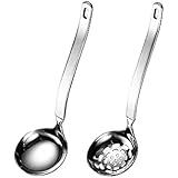 CQCYD Under $5 2-Piece Stainless Steel Gravy Soup Spoon, Gravy Ladle Soup Small Ladle 087680bc 394f 4da7 9662 Aeec1f511e94.c9c059108634ddc441439fc1e64e0405