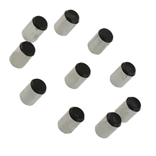 Flameer 10 pcs Dowel Pin Stainless Steel Pegs Pin Rod Fasten Elements Heavy Duty Shelf Bracket Pegs, Diameter Φ8mm - Φ8x12mm