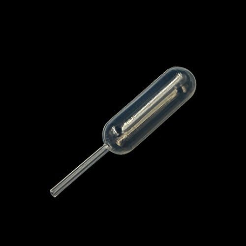 BOROLA4ml Disposable Plastic Pipettes, 50-Pack Liquor Injectors Squeeze Dropper for Flavor Infusion in Mini Cakes, Chocolates, Strawberries & Ice Cream - Ideal for Parties (Columnar Shape Design)