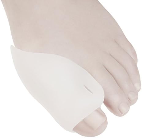 DJMed Bunion Protector Gel Cover Sleeve – Toe Friction Protectors, Soft Foot Care – 2 Pairs, 4 Pads