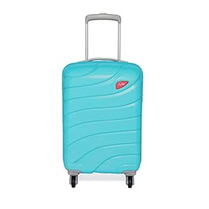 Skybags Polycarbonate 57 cms Blue Hardsided Cabin Luggage (Hi-Vol)