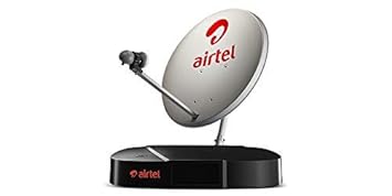 Airtel SD Set Top Box and Universal Remote with 1 Month My Family Pack (Black)