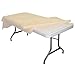 Party Solids Ivory Plastic Table Cover Roll 40