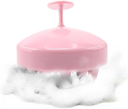 Hair Scalp Massager, Hair Shampoo Massager Brush Body Washing Massager Silicone Comb, Pink