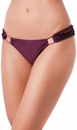 PilyQ Barcelona Sangria Tab Side Hipster Bottom - Sangria - S