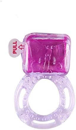 Men's Power Toy Strong Vibration Delay Ring Silicone Massage Ring