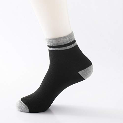 Cotton Crew Socks Ankle Athletic Running Socks Low Cut Sports Tab Socks for Men and Women