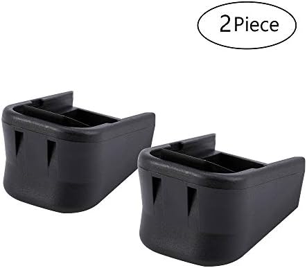 Aecktech Grips, Grip Extender Fits Glock mid and Full Size Model -2 Pieces Black