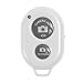 UFCIT(TM) Wireless Camera Bluetooth Self-timer Remote Shutter Controller For IOS Android Smartphone Tablet (White)