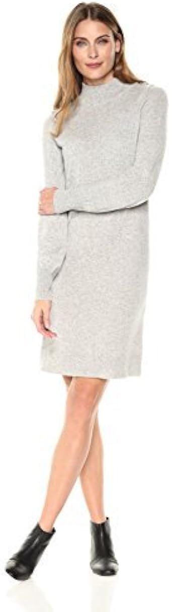 light gray sweater dress