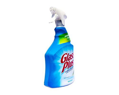 GLASS PLUS GLASS CLEANER, 32 FL OZ BOTTLE, MULTI-SURFACE GLASS CLEANER