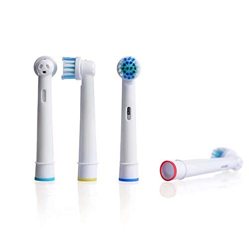 Grace Care Replacement Toothbrush heads,8 PCS Fits for Oral B Electric Toothbrush EB-17A,Sensitive Clean Professional,Sensitive Gum Care,Extra Soft Bristle - Thumbnail 3