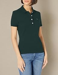 Lacoste WomensL.12.D Slim Fit Stretch Mini Pique