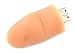 16GB Lifelike Thumb USB Flash Drive (Orange)