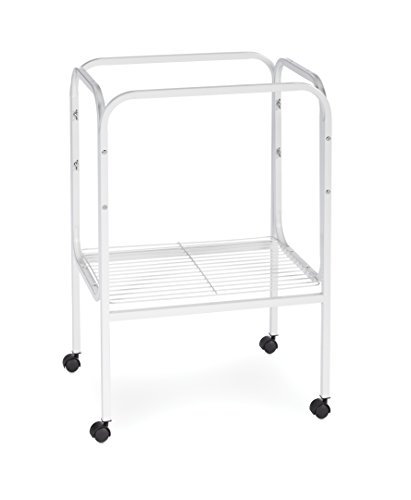 Prevue Pet Products SP444W Bird Cage Stand with Shelf, White