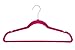 Home-it 50 Pack Clothes Hangers Hot Pink Velvet Hangers Clothes Hanger Ultra Thin No Slip