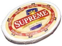 Supreme French Grand Oval Double Cream Cheese, 4 Pound -- 2 per case.
