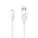 Anker 3ft Lightning Cable with Pouch, Nylon Braided, Compatible with iPhone Xs/XS Max/XR/X/8/8 Plus/7/7 Plus/6/6 Plus/5s and More (White)