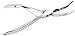 Stainless Steel 8 in. Fishing Pliers Hook Remover - Angled Needle Nose - Line Cutter - Lanyard Hole