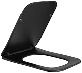 MASS DYNAMIC Square Soft Close Toilet Seat, Quick Release, Top Fixing, Easy view 6