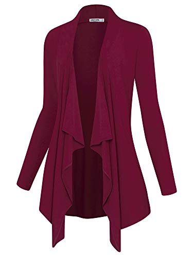 LL Women's Drape Front Cardigan